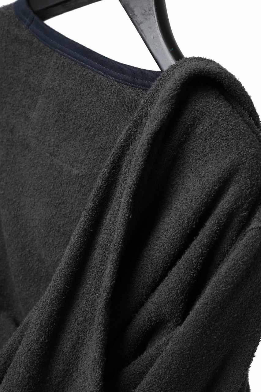 DEFORMATER.® OVER SIZED TOPS / DOUBLE SIDED SOFT PILE (CHARCOAL) - Image 19
