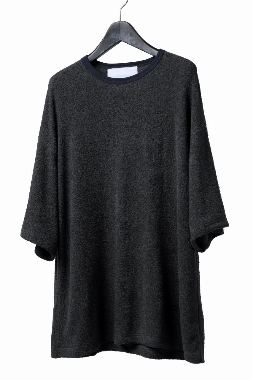 DEFORMATER.® OVER SIZED TOPS / DOUBLE SIDED SOFT PILE (CHARCOAL) - Image 9