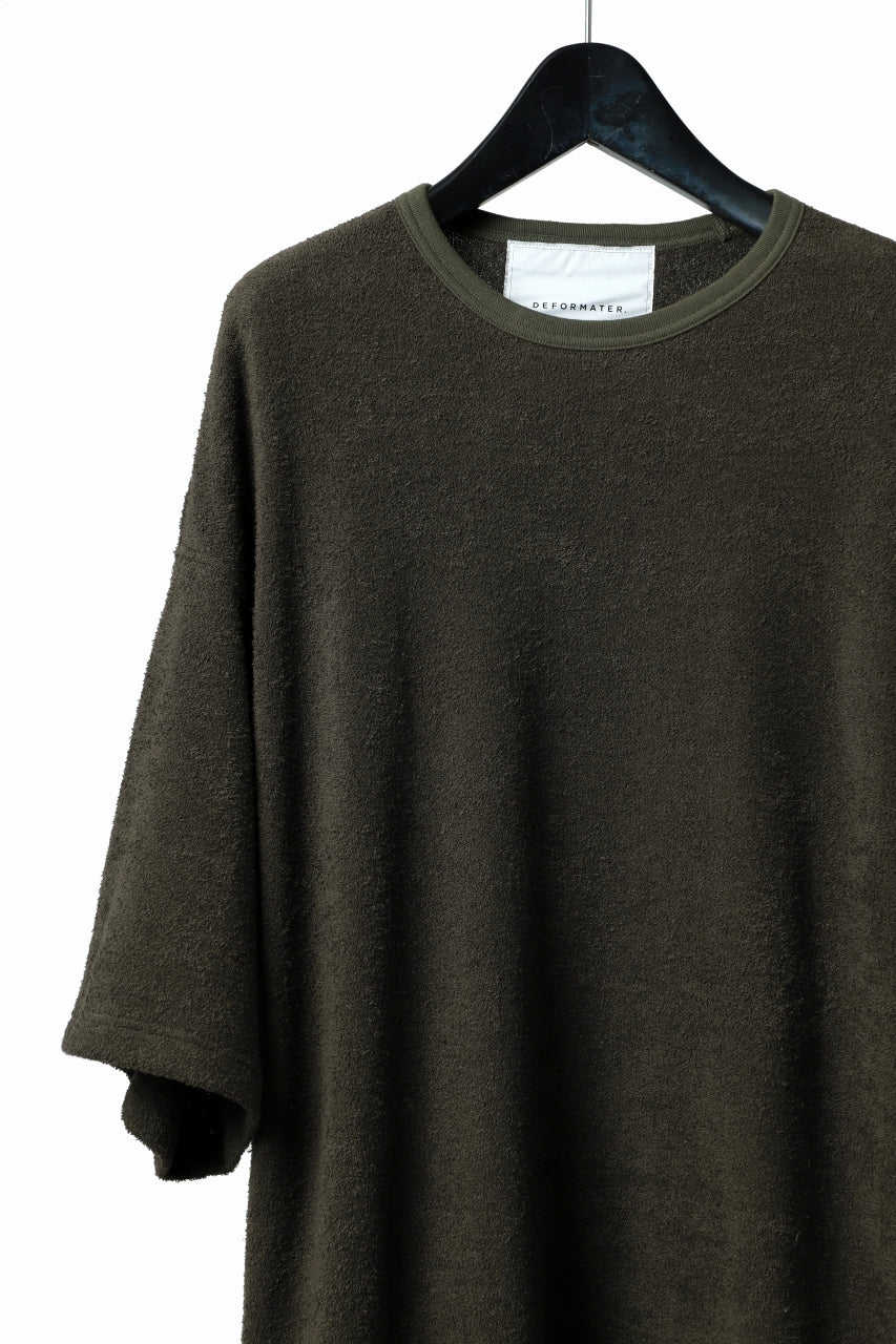 DEFORMATER.® OVER SIZED TOPS / DOUBLE SIDED SOFT PILE (KHAKI) - Image 10