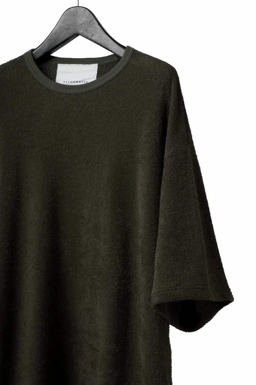 DEFORMATER.® OVER SIZED TOPS / DOUBLE SIDED SOFT PILE (KHAKI) - Image 14