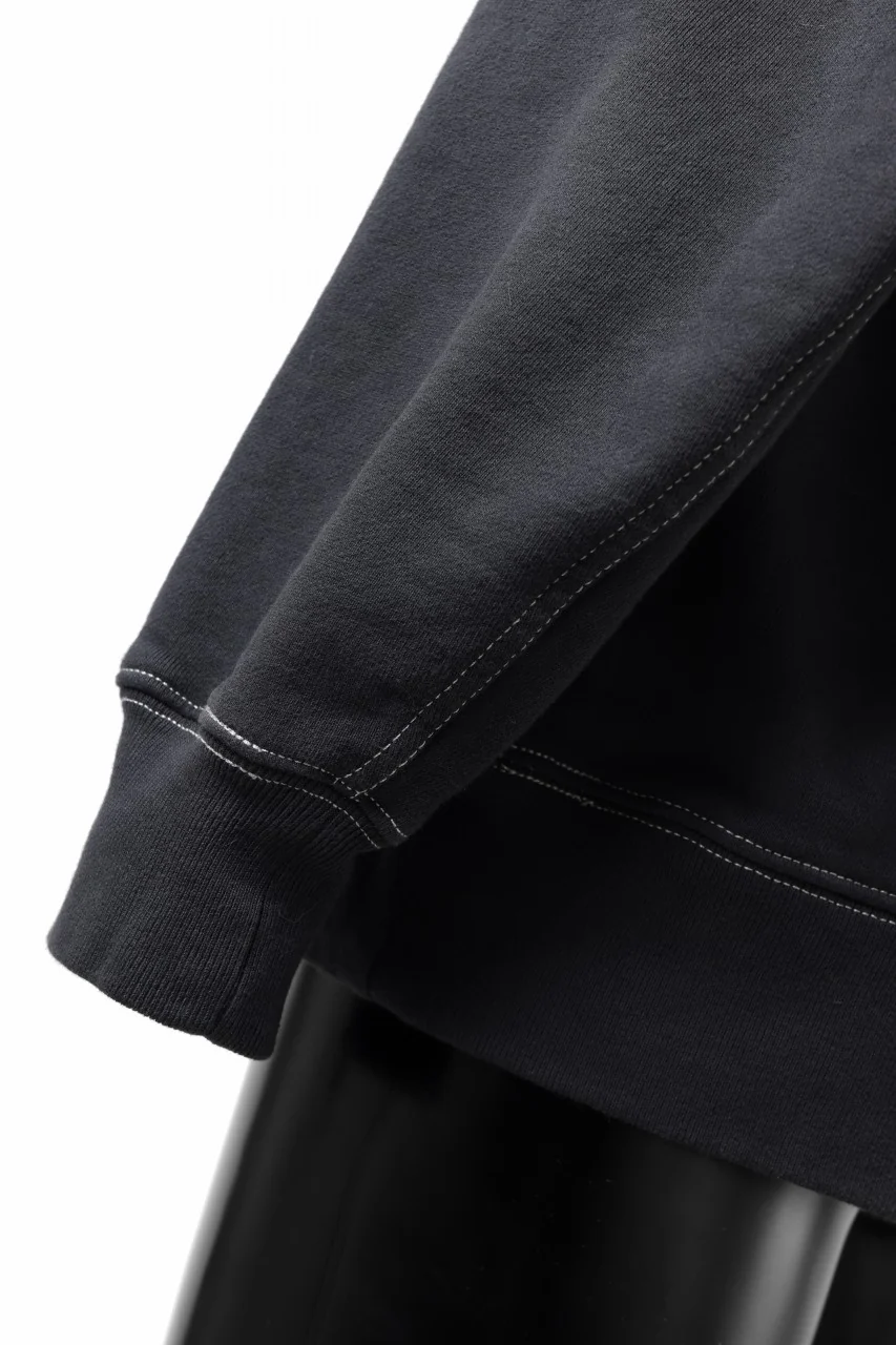 DEFORMATER.® [SET-UP] 3 PROCESSING SWEAT HOODIE & JOGGER PANT - DYED/BIO/FROST EFFECT (VINTAGE BLACK) - Image 19