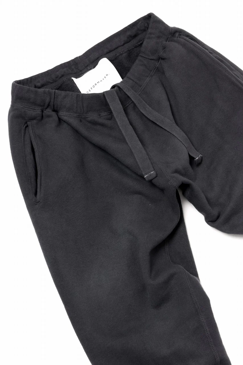 DEFORMATER.® [SET-UP] 3 PROCESSING SWEAT HOODIE & JOGGER PANT - DYED/BIO/FROST EFFECT (VINTAGE BLACK) - Image 25