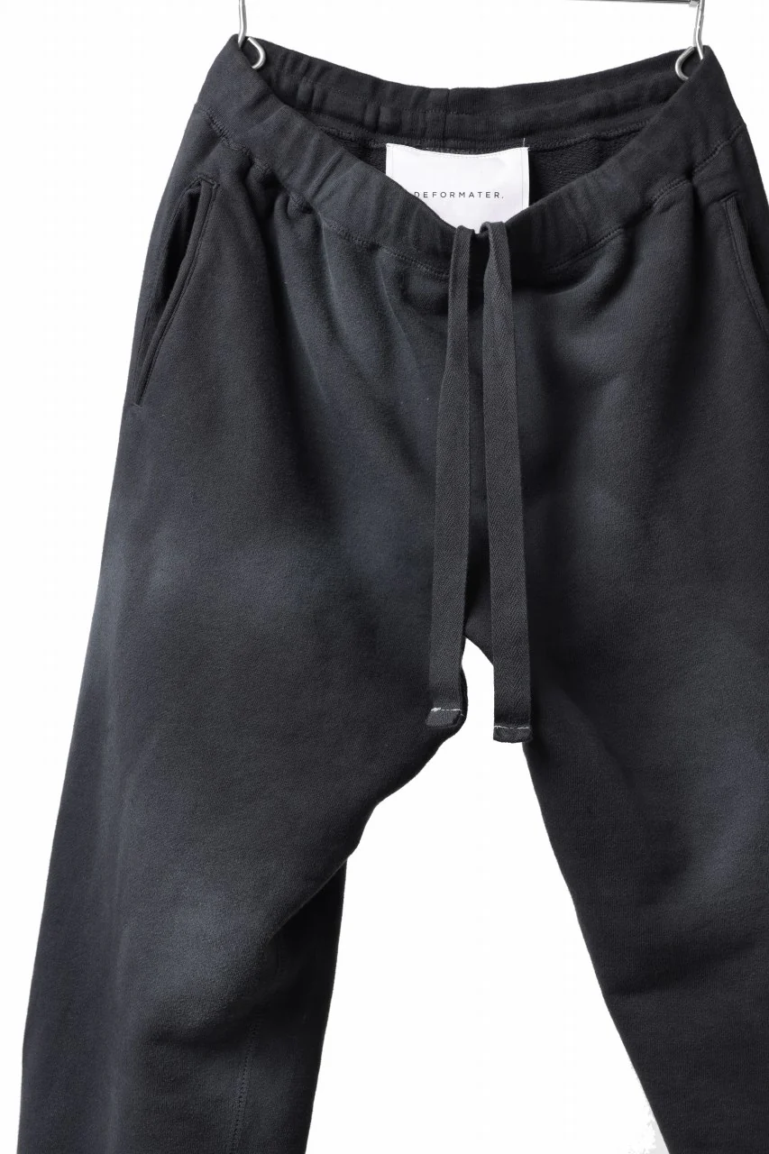 DEFORMATER.® [SET-UP] 3 PROCESSING SWEAT HOODIE & JOGGER PANT - DYED/BIO/FROST EFFECT (VINTAGE BLACK) - Image 29