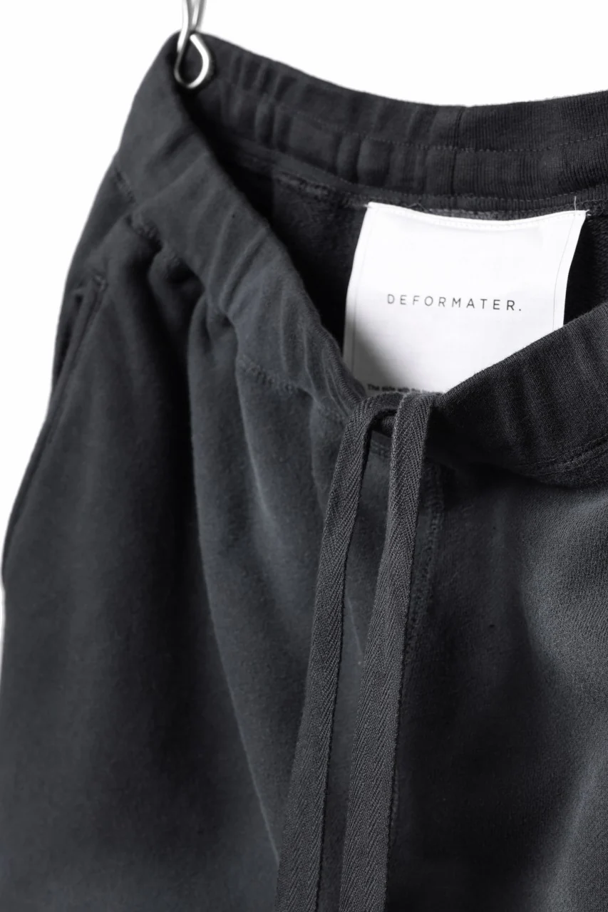 DEFORMATER.® [SET-UP] 3 PROCESSING SWEAT HOODIE & JOGGER PANT - DYED/BIO/FROST EFFECT (VINTAGE BLACK) - Image 33