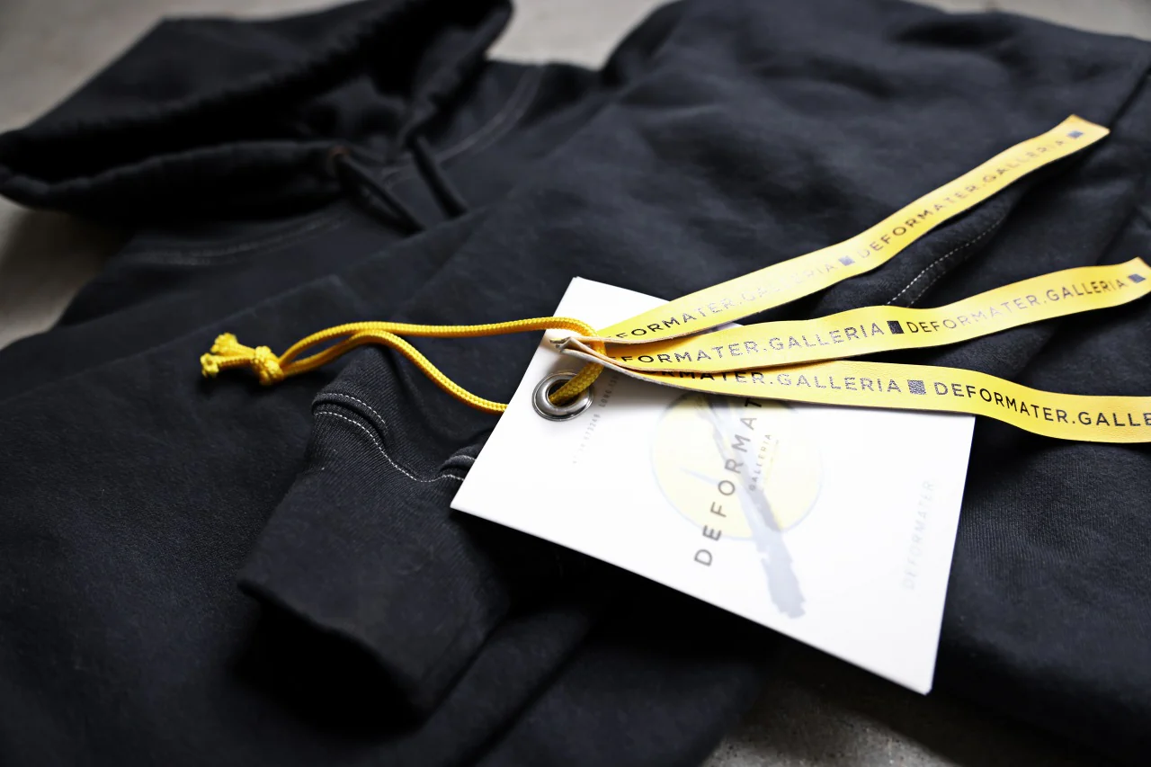 DEFORMATER.® [SET-UP] 3 PROCESSING SWEAT HOODIE & JOGGER PANT - DYED/BIO/FROST EFFECT (VINTAGE BLACK) - Image 46