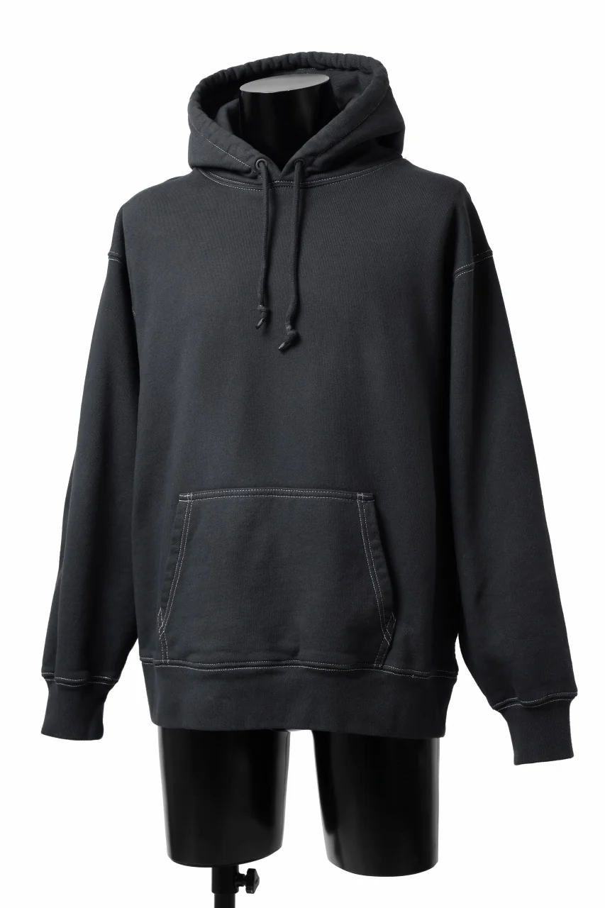 DEFORMATER.® [SET-UP] 3 PROCESSING SWEAT HOODIE & JOGGER PANT - DYED/BIO/FROST EFFECT (VINTAGE BLACK) - Image 8
