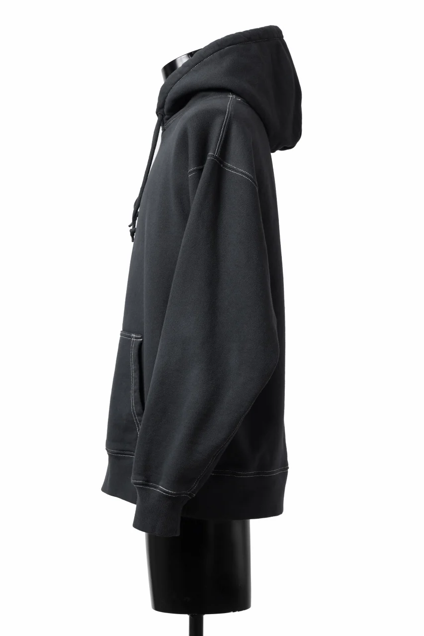DEFORMATER.® [SET-UP] 3 PROCESSING SWEAT HOODIE & REGULAR PANT - DYED/BIO/FROST EFFECT (VINTAGE BLACK) - Image 10