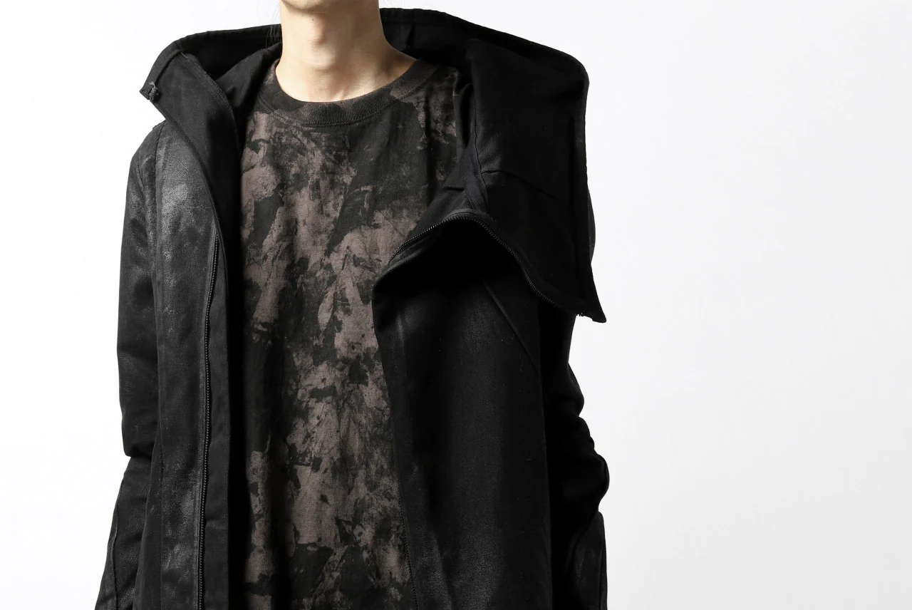 DEFORMATER.® "SPLASH" SIGNATURE T-SHIRT / MOTTLED DYE (COAL) - Image 46