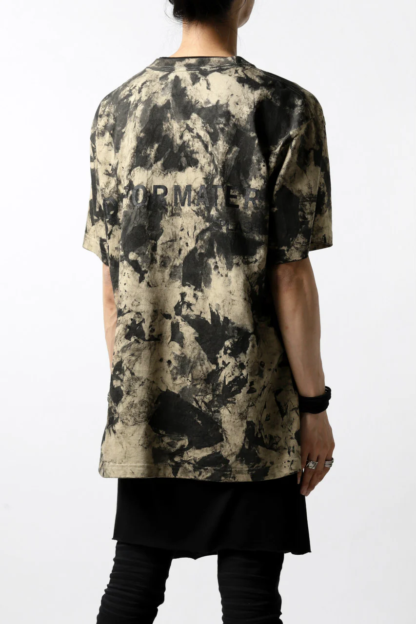 DEFORMATER.® "SPLASH" SIGNATURE T-SHIRT / MOTTLED DYE (SAND) - Image 10