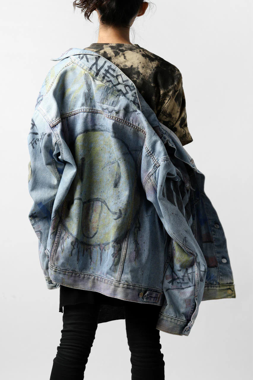 DEFORMATER.® "SPLASH" SIGNATURE T-SHIRT / MOTTLED DYE (SAND) - Image 20