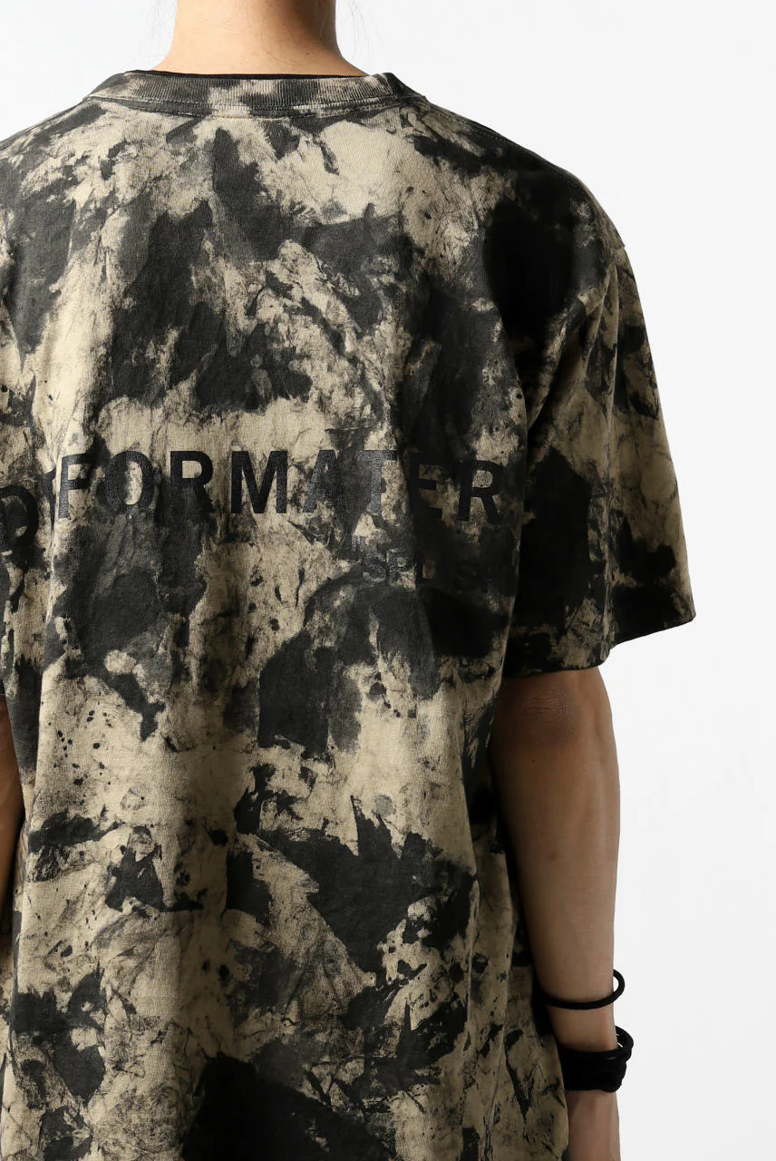 DEFORMATER.® "SPLASH" SIGNATURE T-SHIRT / MOTTLED DYE (SAND) - Image 22