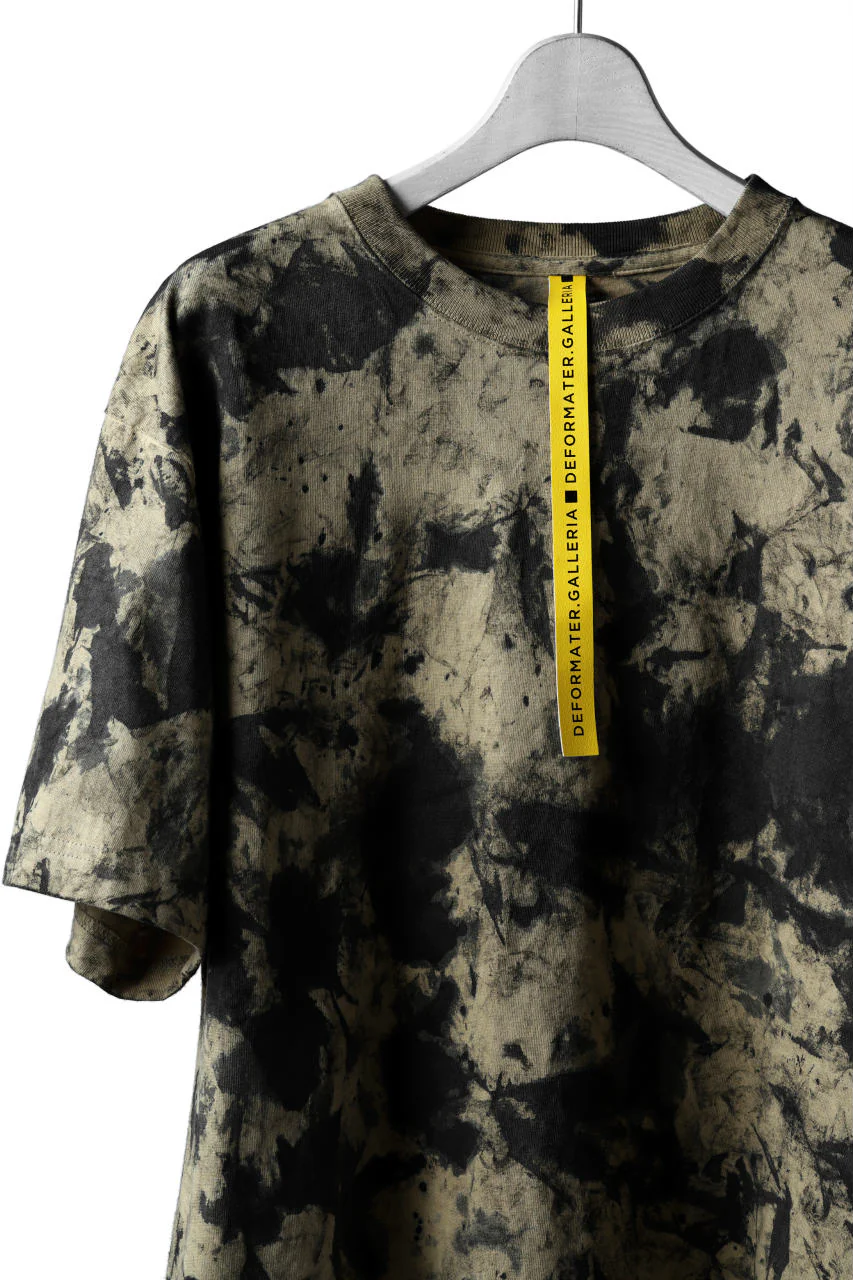 DEFORMATER.® "SPLASH" SIGNATURE T-SHIRT / MOTTLED DYE (SAND) - Image 27