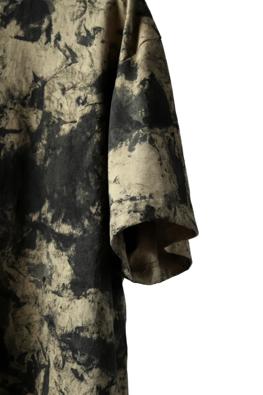 DEFORMATER.® "SPLASH" SIGNATURE T-SHIRT / MOTTLED DYE (SAND) - Image 28