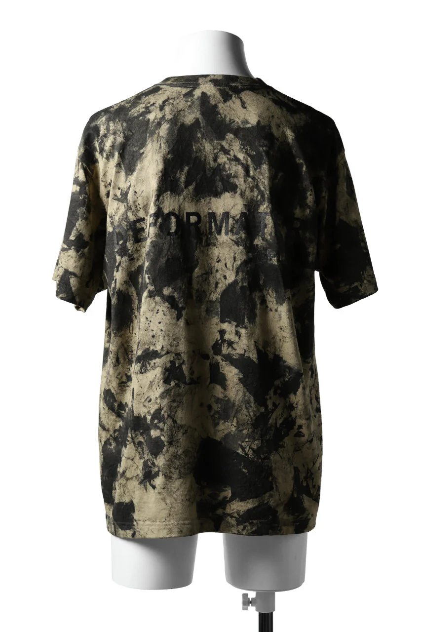 DEFORMATER.® "SPLASH" SIGNATURE T-SHIRT / MOTTLED DYE (SAND) - Image 32