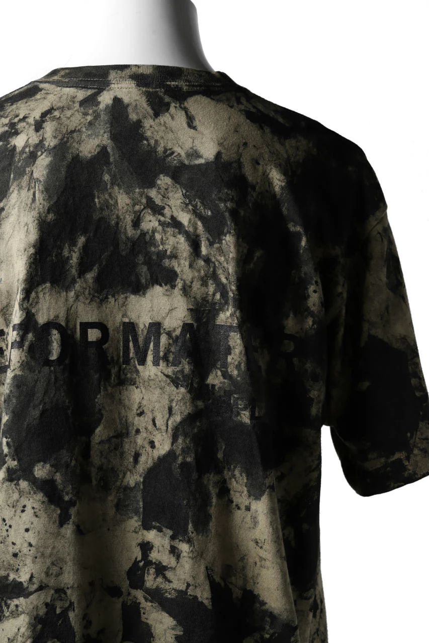 DEFORMATER.® "SPLASH" SIGNATURE T-SHIRT / MOTTLED DYE (SAND) - Image 35