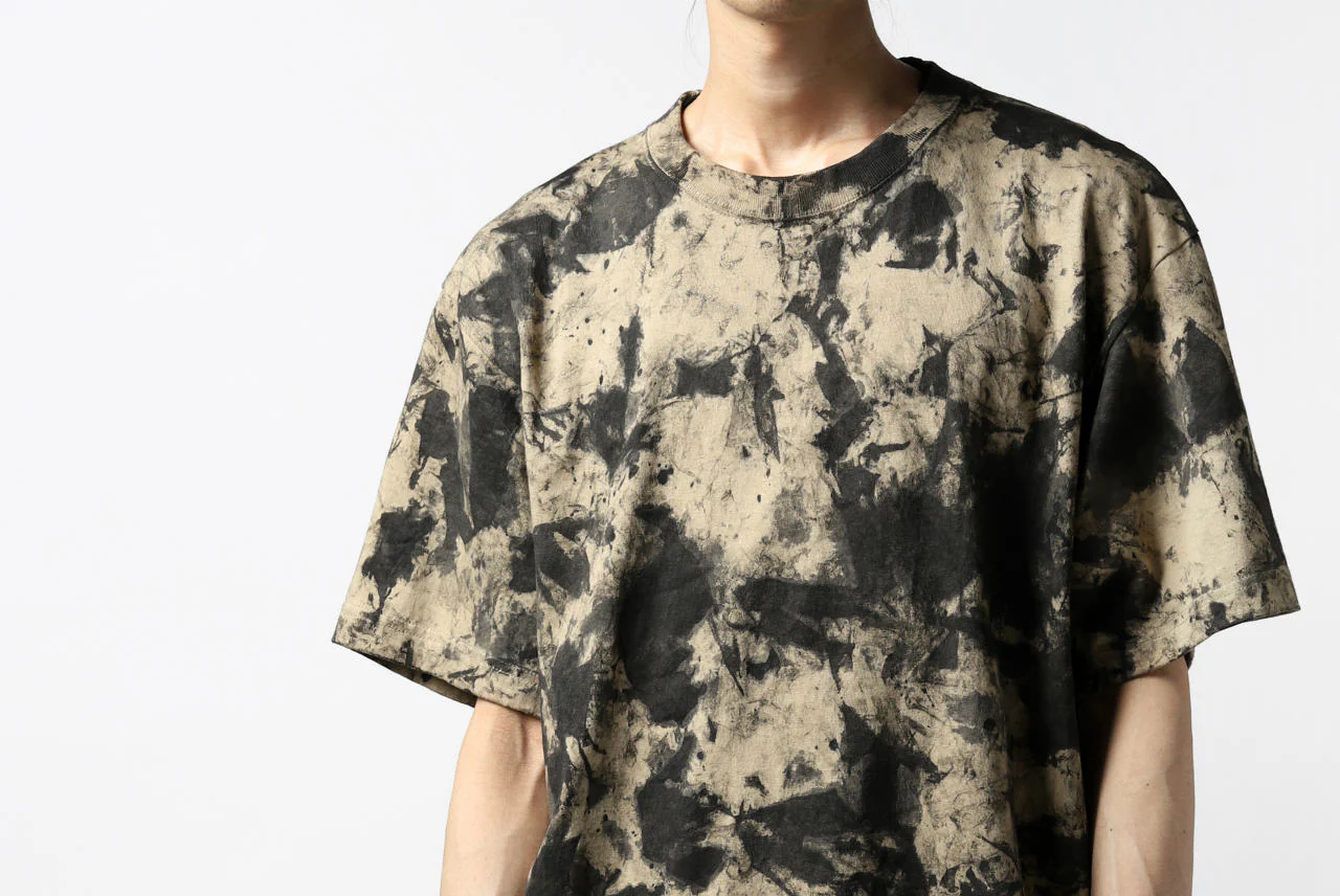 DEFORMATER.® "SPLASH" SIGNATURE T-SHIRT / MOTTLED DYE (SAND) - Image 43