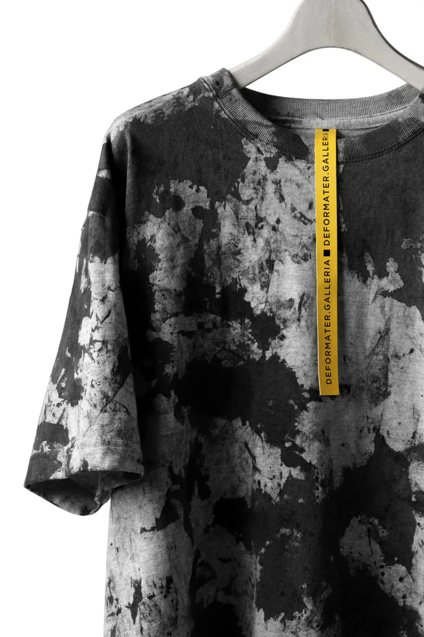 DEFORMATER.® "SPLASH" SIGNATURE T-SHIRT / MOTTLED DYING (MIX GREY) - Image 11