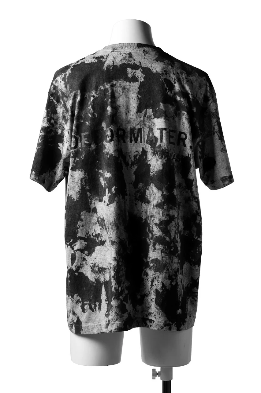 DEFORMATER.® "SPLASH" SIGNATURE T-SHIRT / MOTTLED DYING (MIX GREY) - Image 16