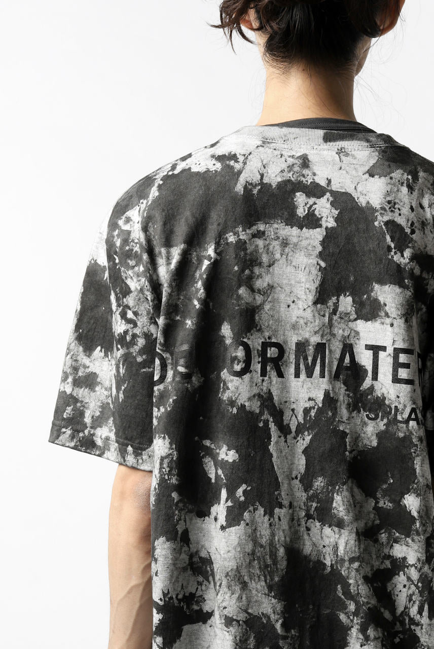 DEFORMATER.® "SPLASH" SIGNATURE T-SHIRT / MOTTLED DYING (MIX GREY) - Image 32
