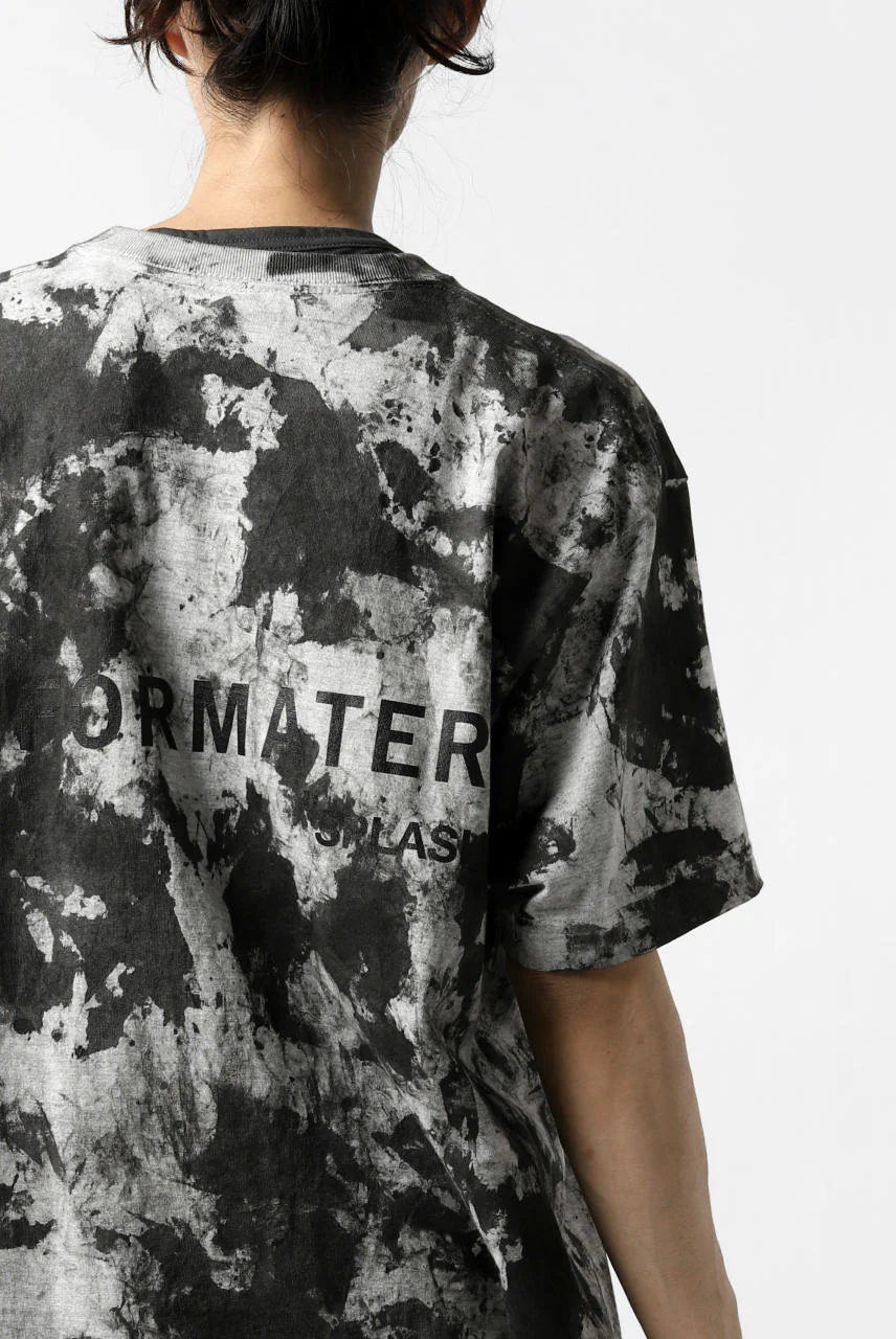DEFORMATER.® "SPLASH" SIGNATURE T-SHIRT / MOTTLED DYING (MIX GREY) - Image 33