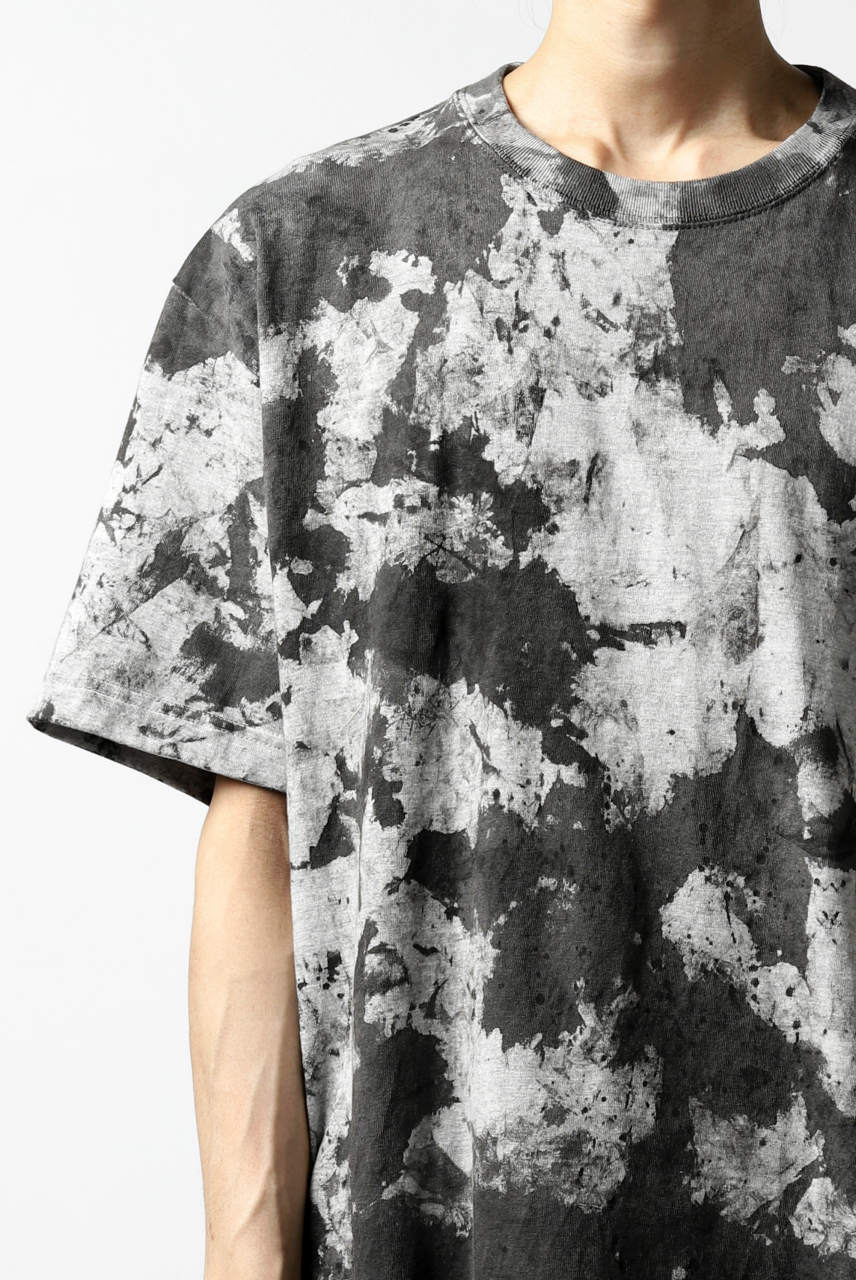 DEFORMATER.® "SPLASH" SIGNATURE T-SHIRT / MOTTLED DYING (MIX GREY) - Image 35