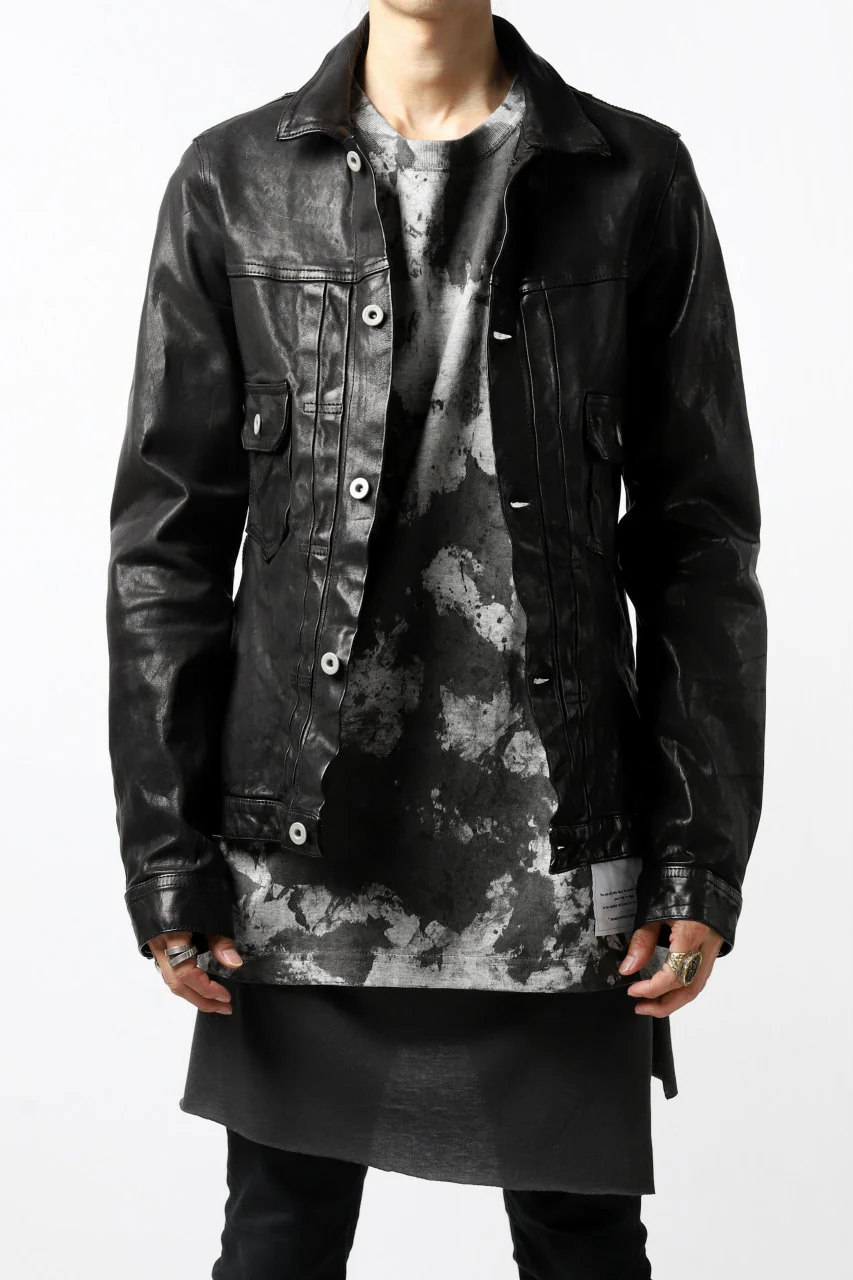 DEFORMATER.® "SPLASH" SIGNATURE T-SHIRT / MOTTLED DYING (MIX GREY) - Image 37