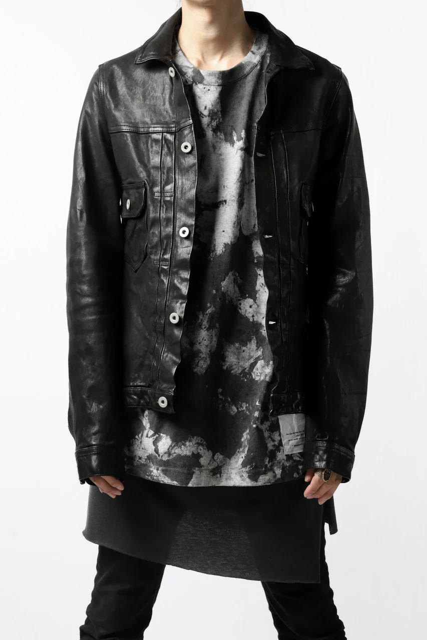 DEFORMATER.® "SPLASH" SIGNATURE T-SHIRT / MOTTLED DYING (MIX GREY) - Image 38
