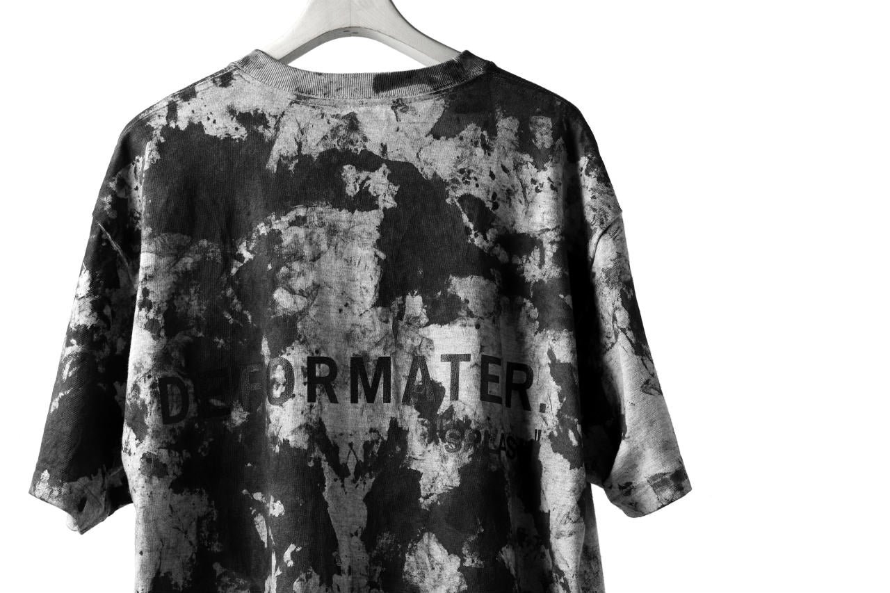 DEFORMATER.® "SPLASH" SIGNATURE T-SHIRT / MOTTLED DYING (MIX GREY) - Image 59