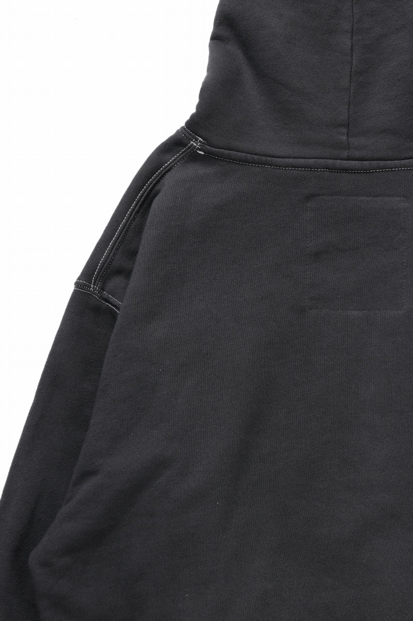DEFORMATER.® STANDARD HOODIE / VINTAGE-FADED (BLACK) - Image 7