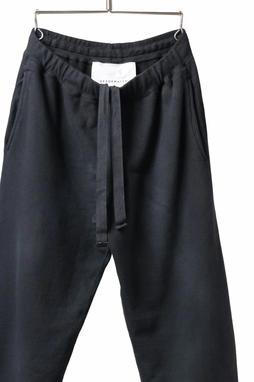 DEFORMATER.® THREE PROCESSING SWEAT REGULAR PANT - DYED/BIO/FROST EFFECT (VINTAGE BLACK) - Image 13