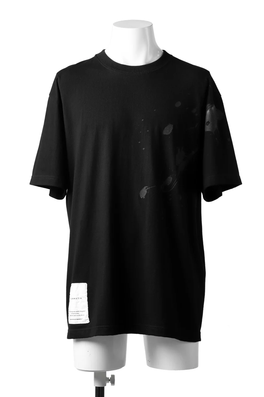 DEFORMATER.® VANISHED PRINT "SPLASH" T-SHIRT (BLACK) - Image 39