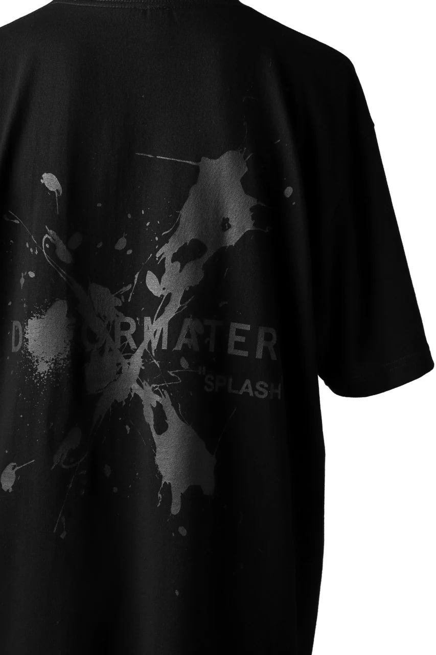 DEFORMATER.® VANISHED PRINT "SPLASH" T-SHIRT (BLACK) - Image 45