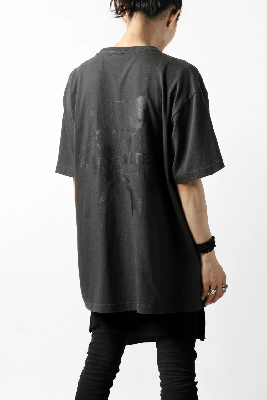 DEFORMATER.® VANISHED PRINT "SPLASH" T-SHIRT (SUMI) - Image 11