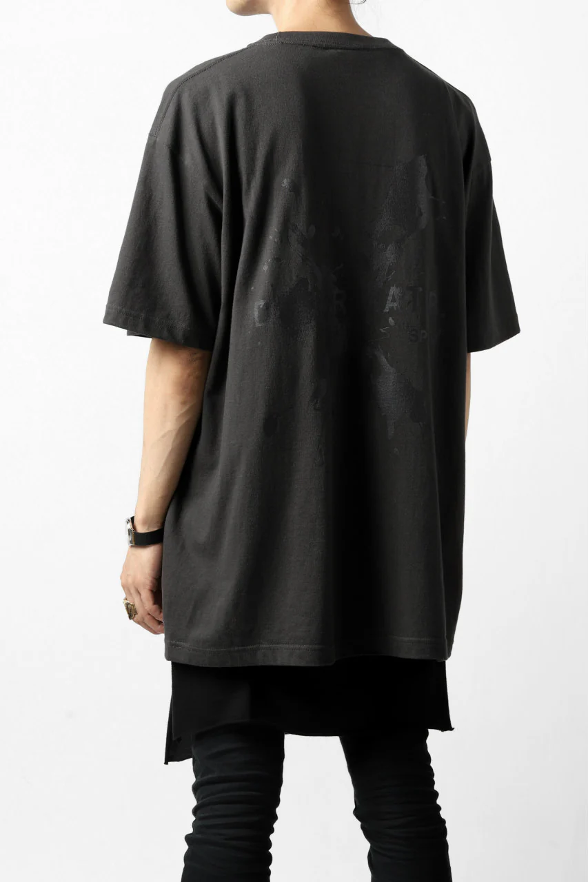 DEFORMATER.® VANISHED PRINT "SPLASH" T-SHIRT (SUMI) - Image 12