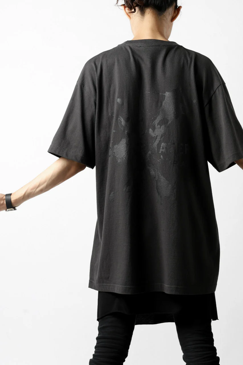 DEFORMATER.® VANISHED PRINT "SPLASH" T-SHIRT (SUMI) - Image 13