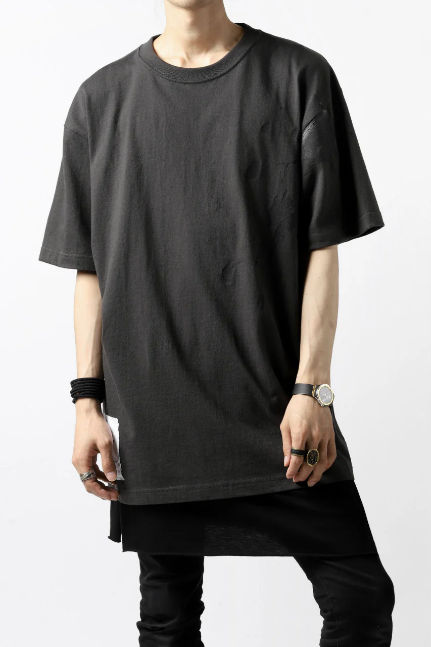 DEFORMATER.® VANISHED PRINT "SPLASH" T-SHIRT (SUMI) - Image 15