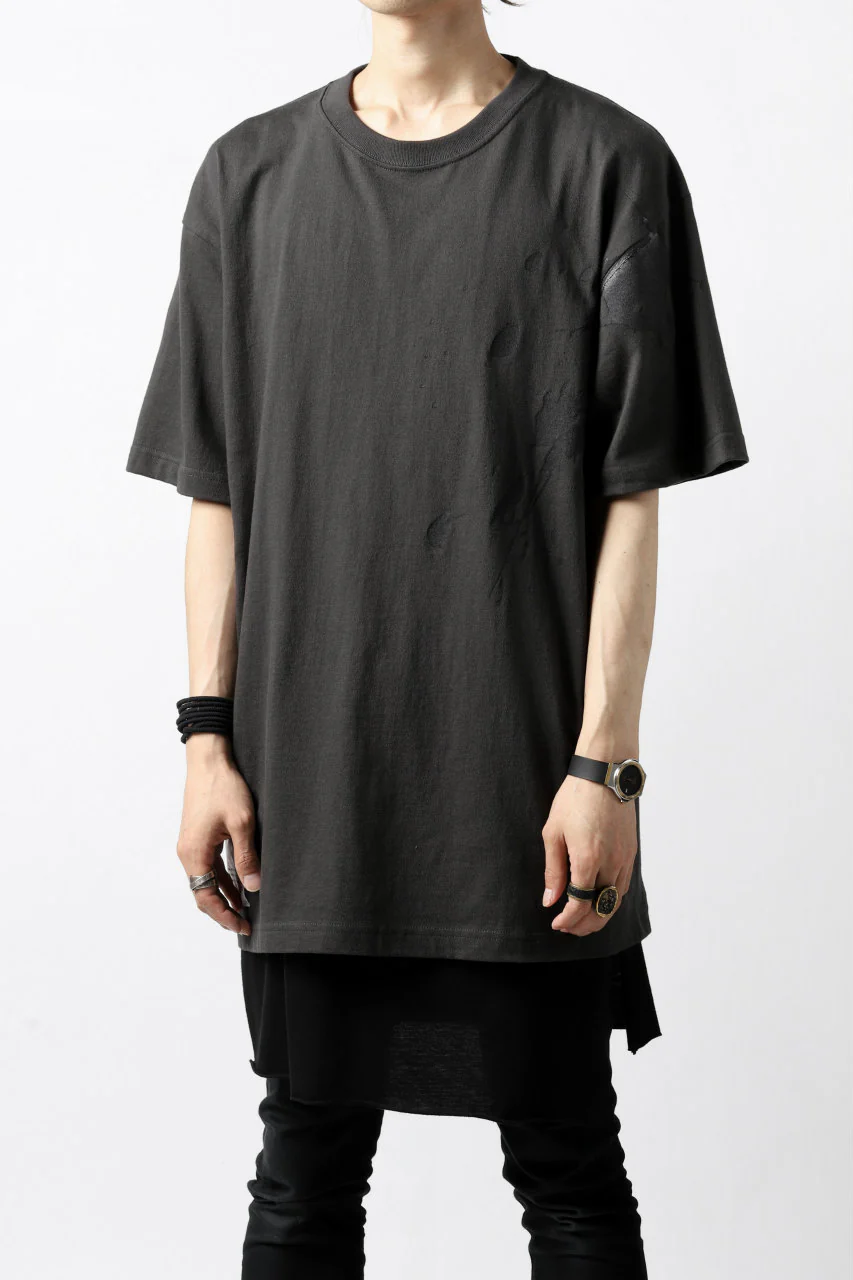 DEFORMATER.® VANISHED PRINT "SPLASH" T-SHIRT (SUMI) - Image 16