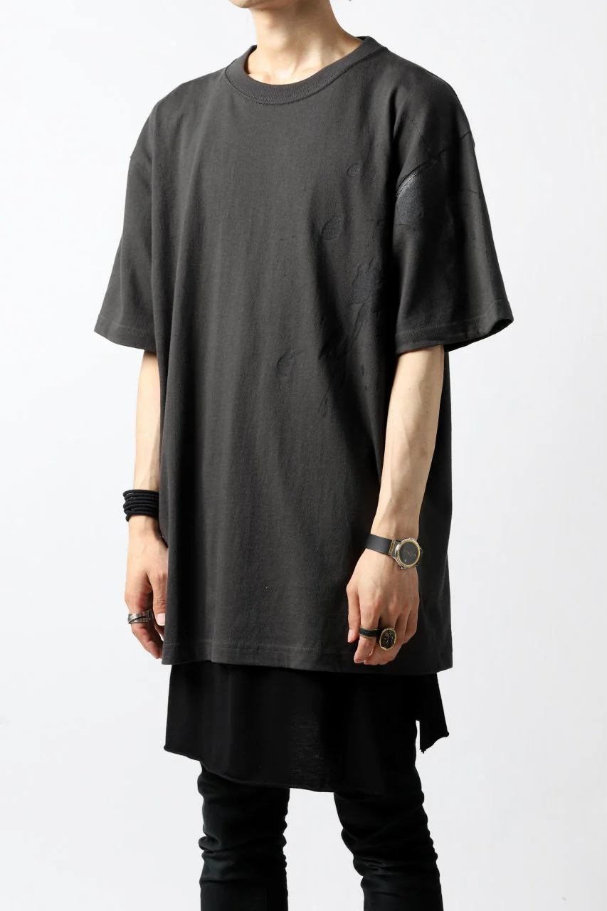 DEFORMATER.® VANISHED PRINT "SPLASH" T-SHIRT (SUMI) - Image 20