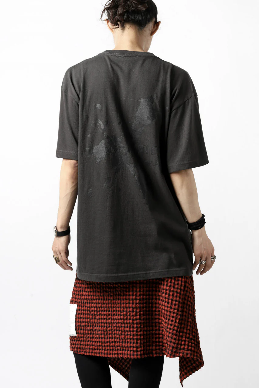 DEFORMATER.® VANISHED PRINT "SPLASH" T-SHIRT (SUMI) - Image 24