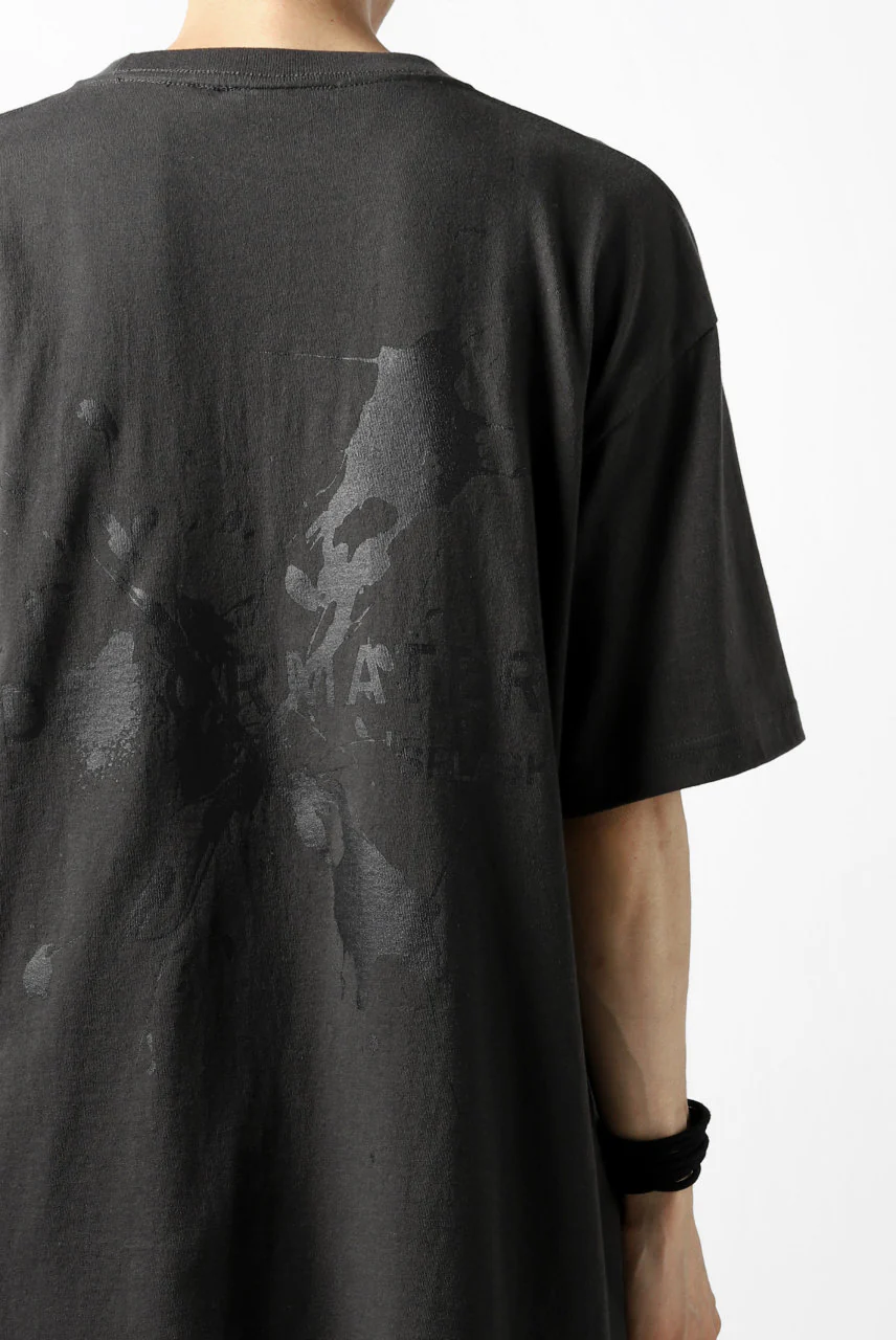 DEFORMATER.® VANISHED PRINT "SPLASH" T-SHIRT (SUMI) - Image 25