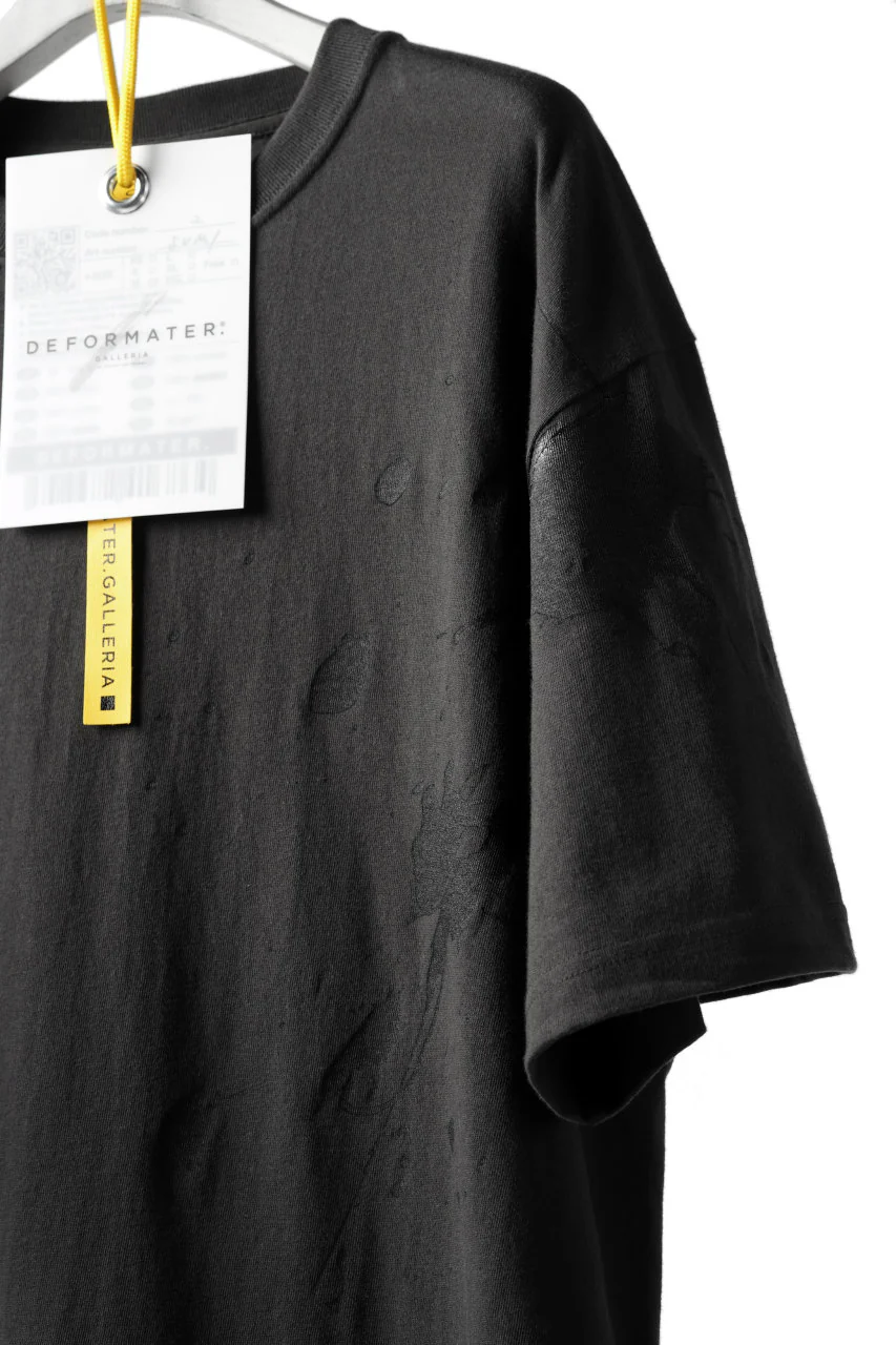 DEFORMATER.® VANISHED PRINT "SPLASH" T-SHIRT (SUMI) - Image 29
