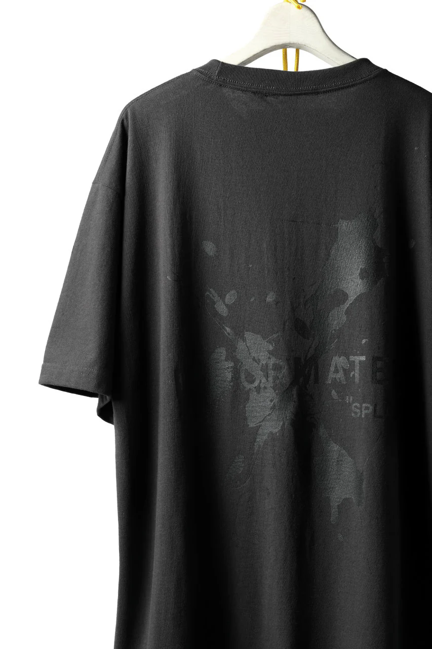 DEFORMATER.® VANISHED PRINT "SPLASH" T-SHIRT (SUMI) - Image 31