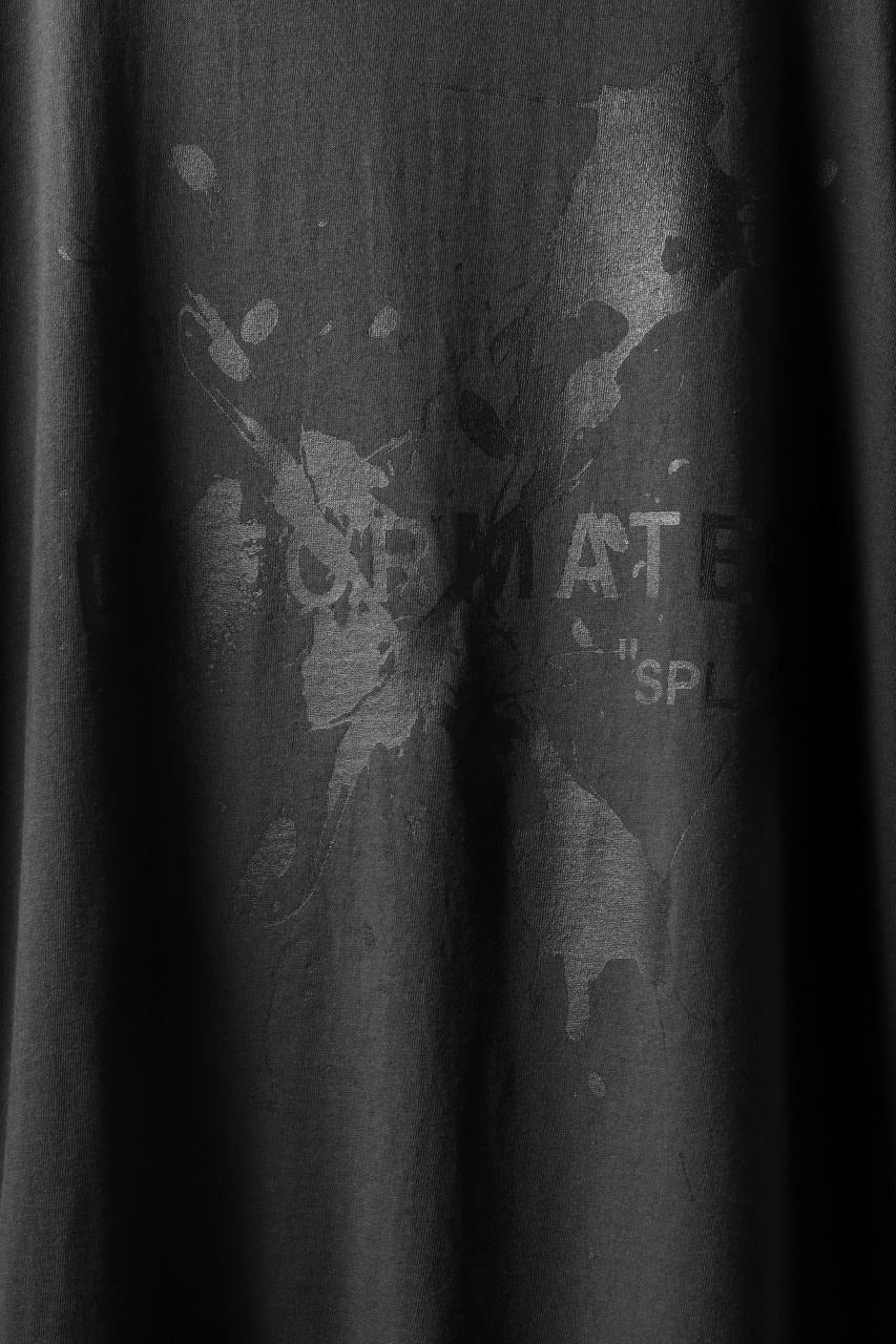 DEFORMATER.® VANISHED PRINT "SPLASH" T-SHIRT (SUMI) - Image 33