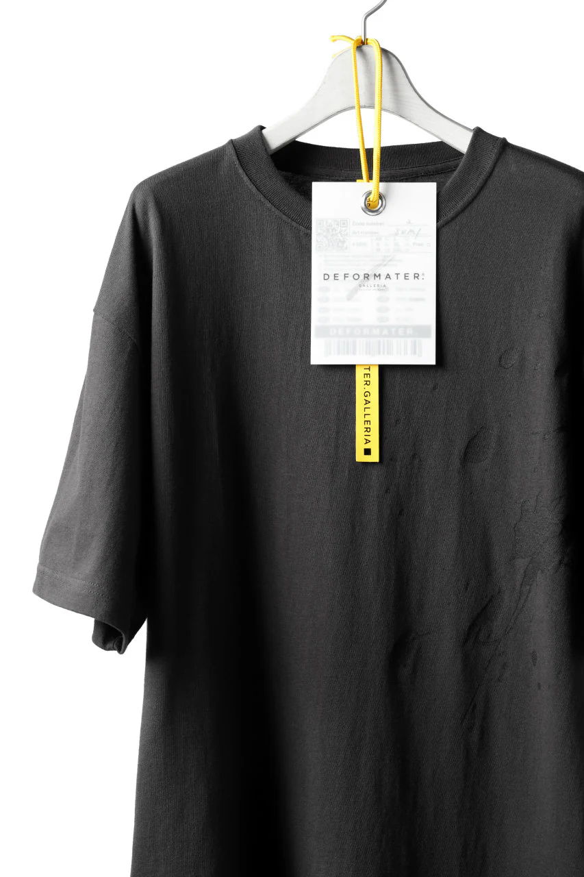 DEFORMATER.® VANISHED PRINT "SPLASH" T-SHIRT (SUMI) - Image 4