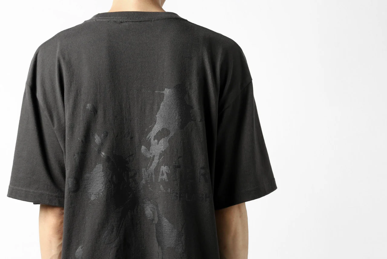 DEFORMATER.® VANISHED PRINT "SPLASH" T-SHIRT (SUMI) - Image 49