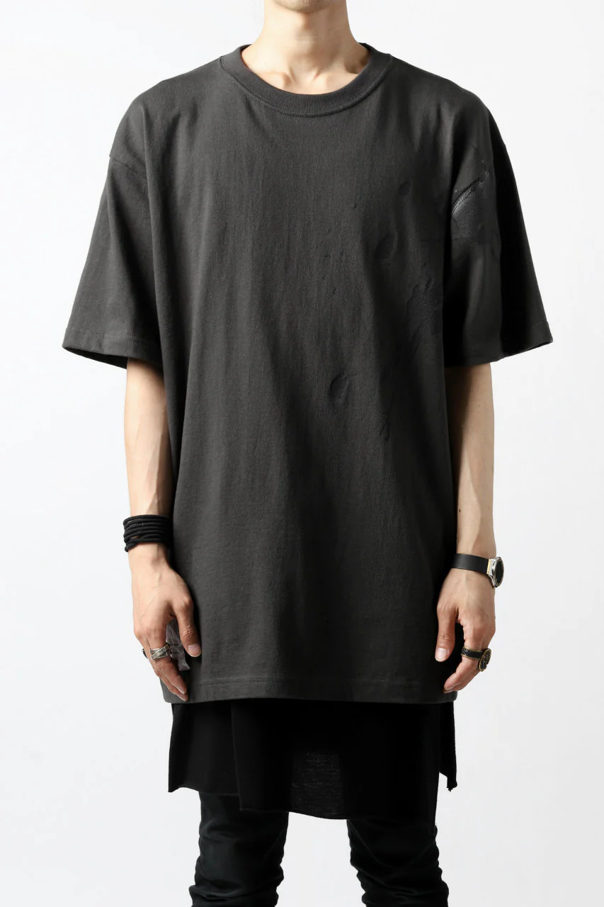 DEFORMATER.® VANISHED PRINT "SPLASH" T-SHIRT (SUMI) - Image 5