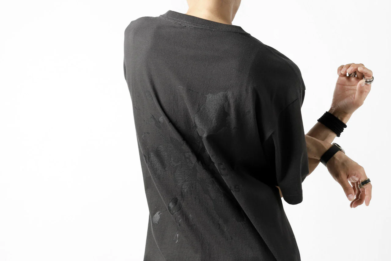 DEFORMATER.® VANISHED PRINT "SPLASH" T-SHIRT (SUMI) - Image 50