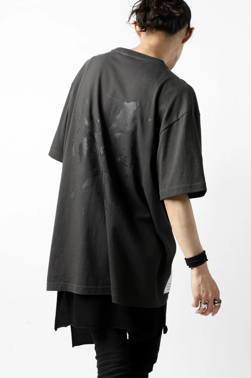 DEFORMATER.® VANISHED PRINT "SPLASH" T-SHIRT (SUMI) - Image 6