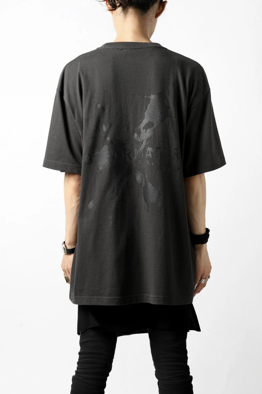 DEFORMATER.® VANISHED PRINT "SPLASH" T-SHIRT (SUMI) - Image 7