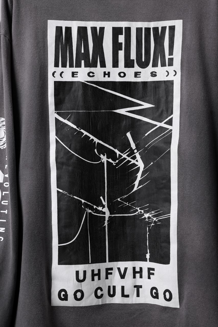 DEFORMATER.® x ZIG UR IDOL FADED & CRACKED LS TOPS - MAX FLUX (VINTAGE GREY) - Image 7